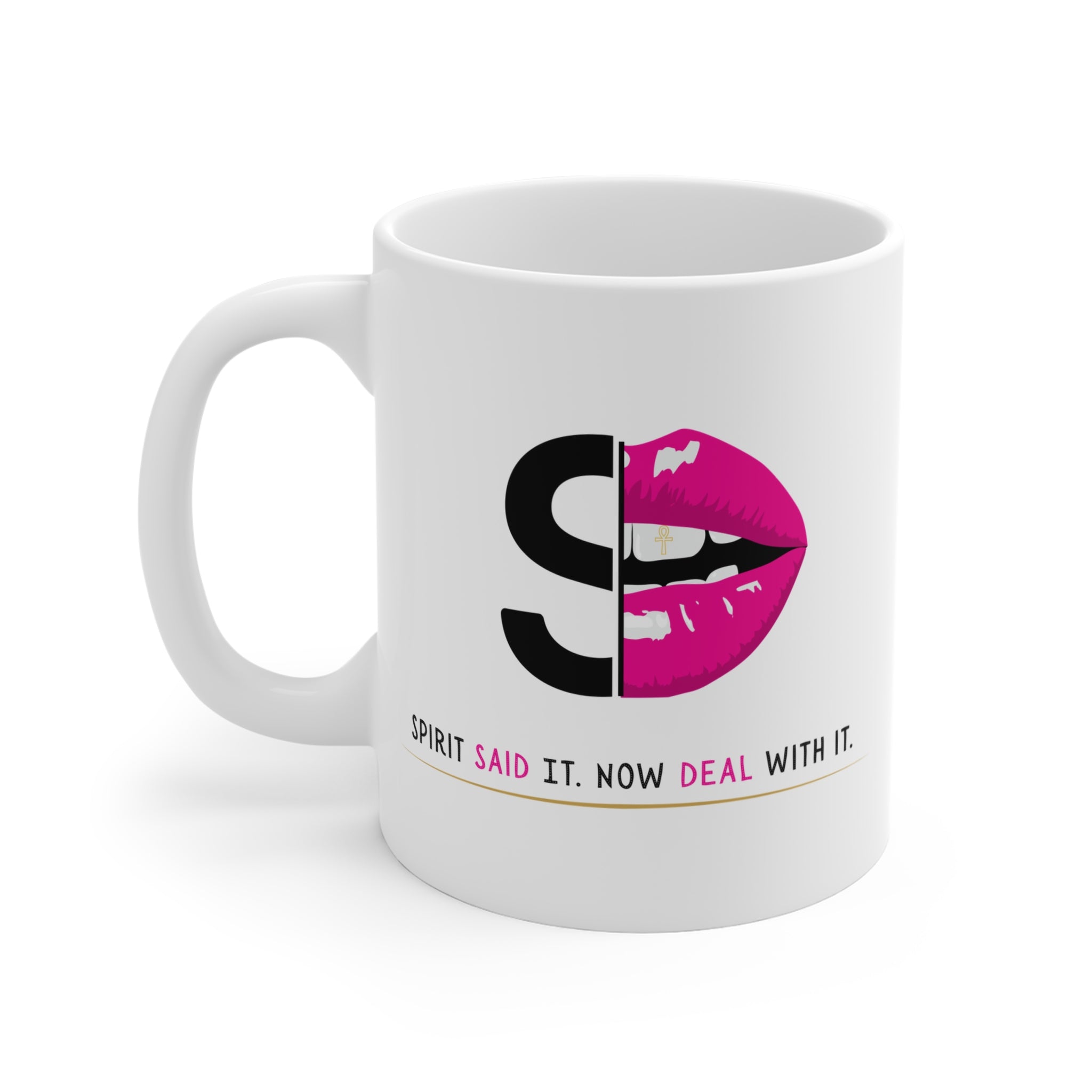 Bold Statement Mug - 'Spirit Land It. Now Deal With It.'