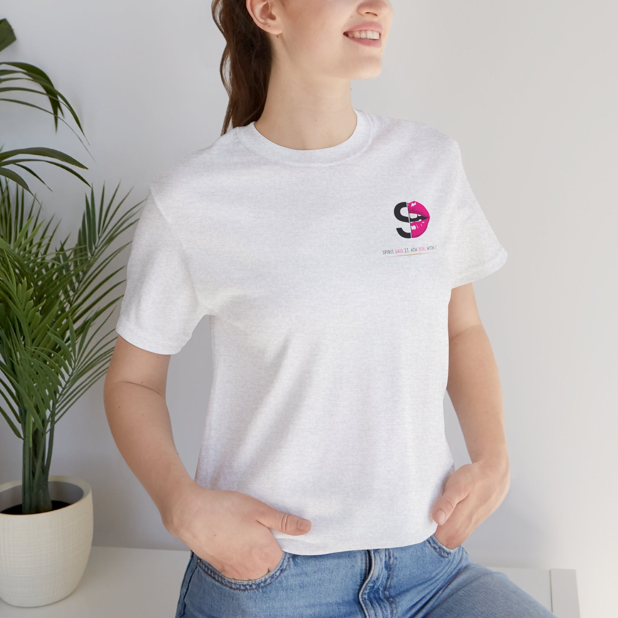 Mini Logo, Big Message Tee