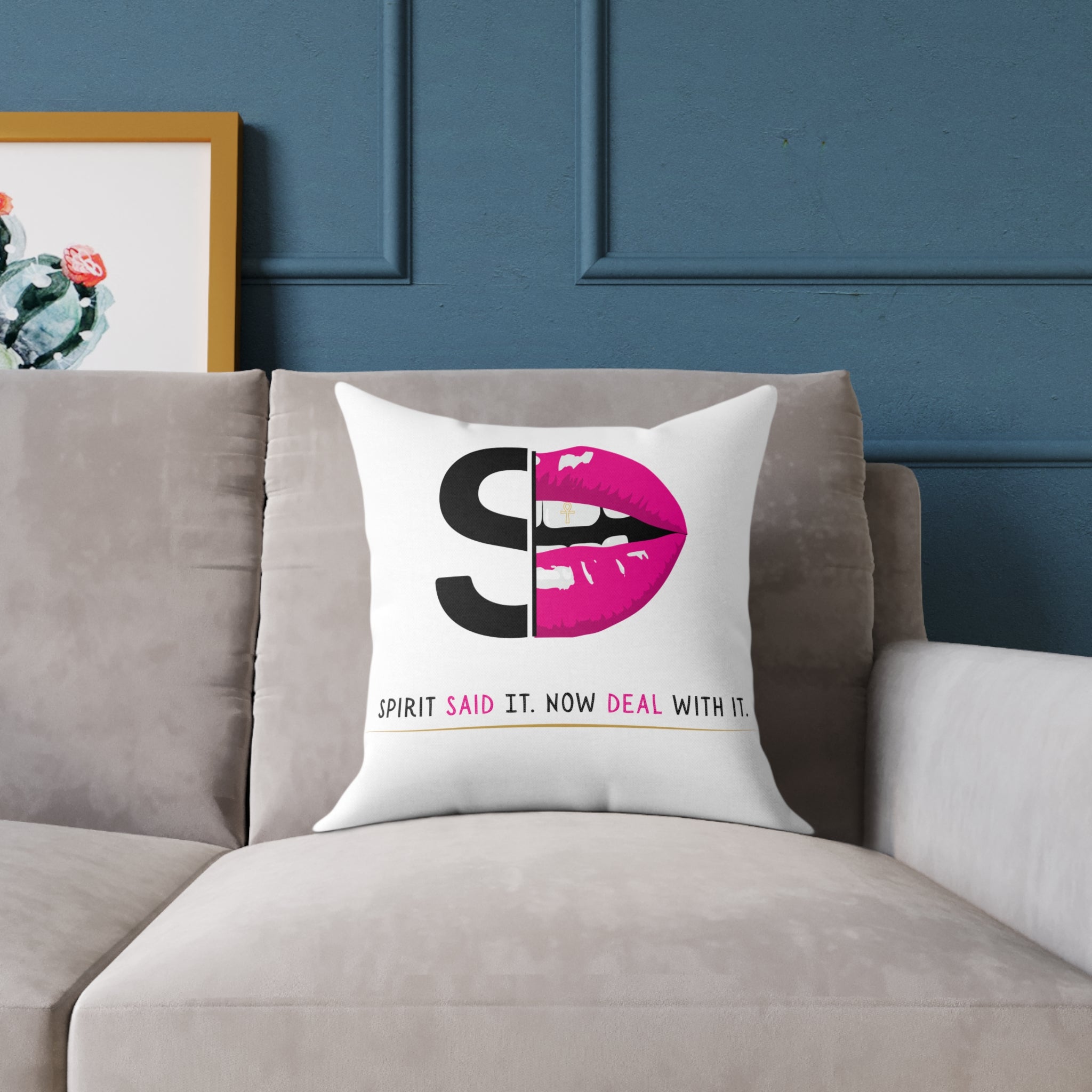 Subtle Spirit Throw Pillow