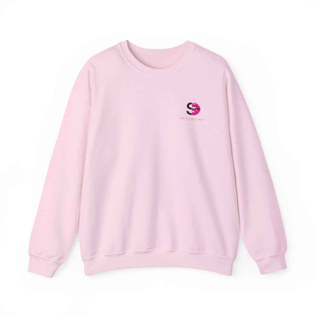 Mini Logo, Big Message Crewneck Sweatshirt