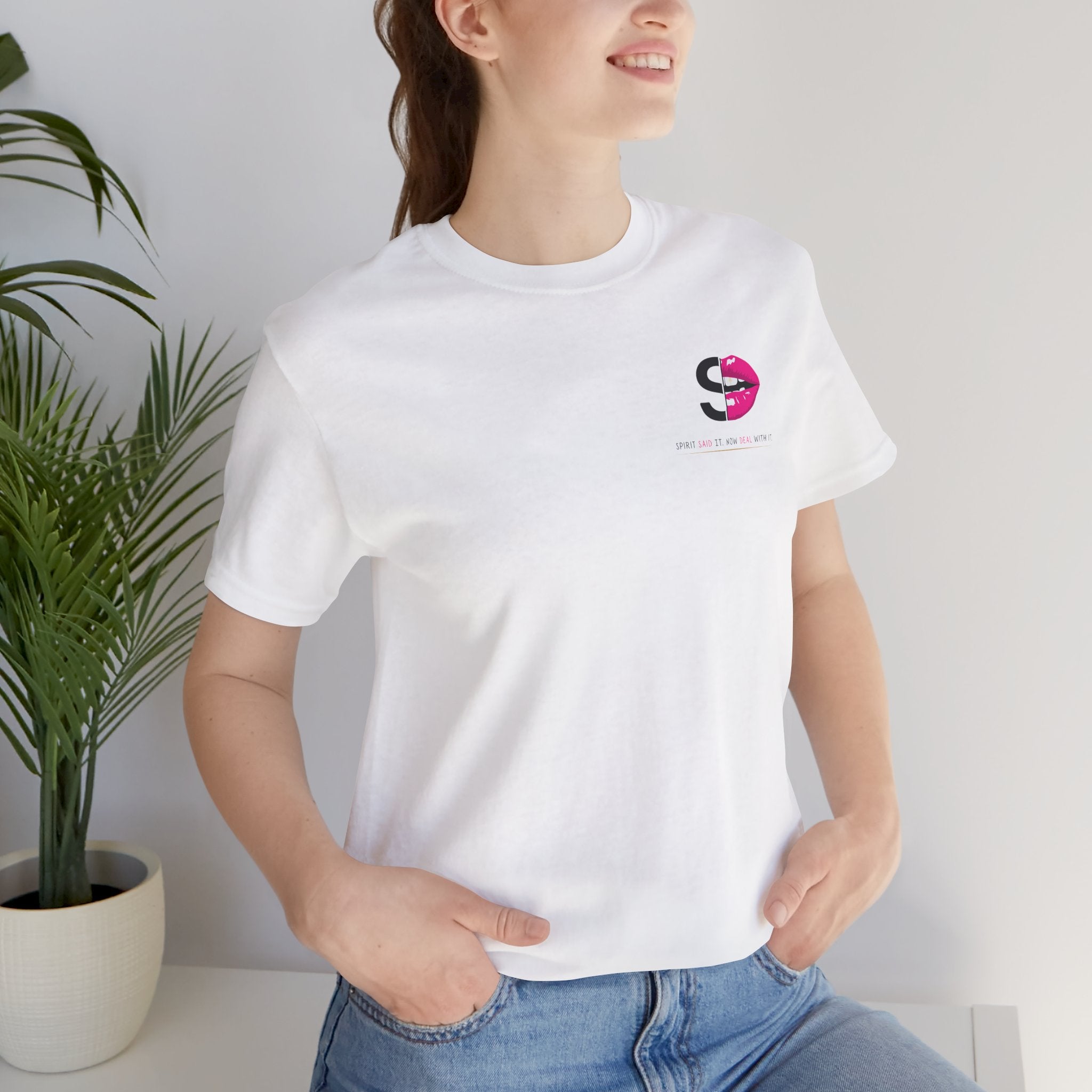 Mini Logo, Big Message Tee