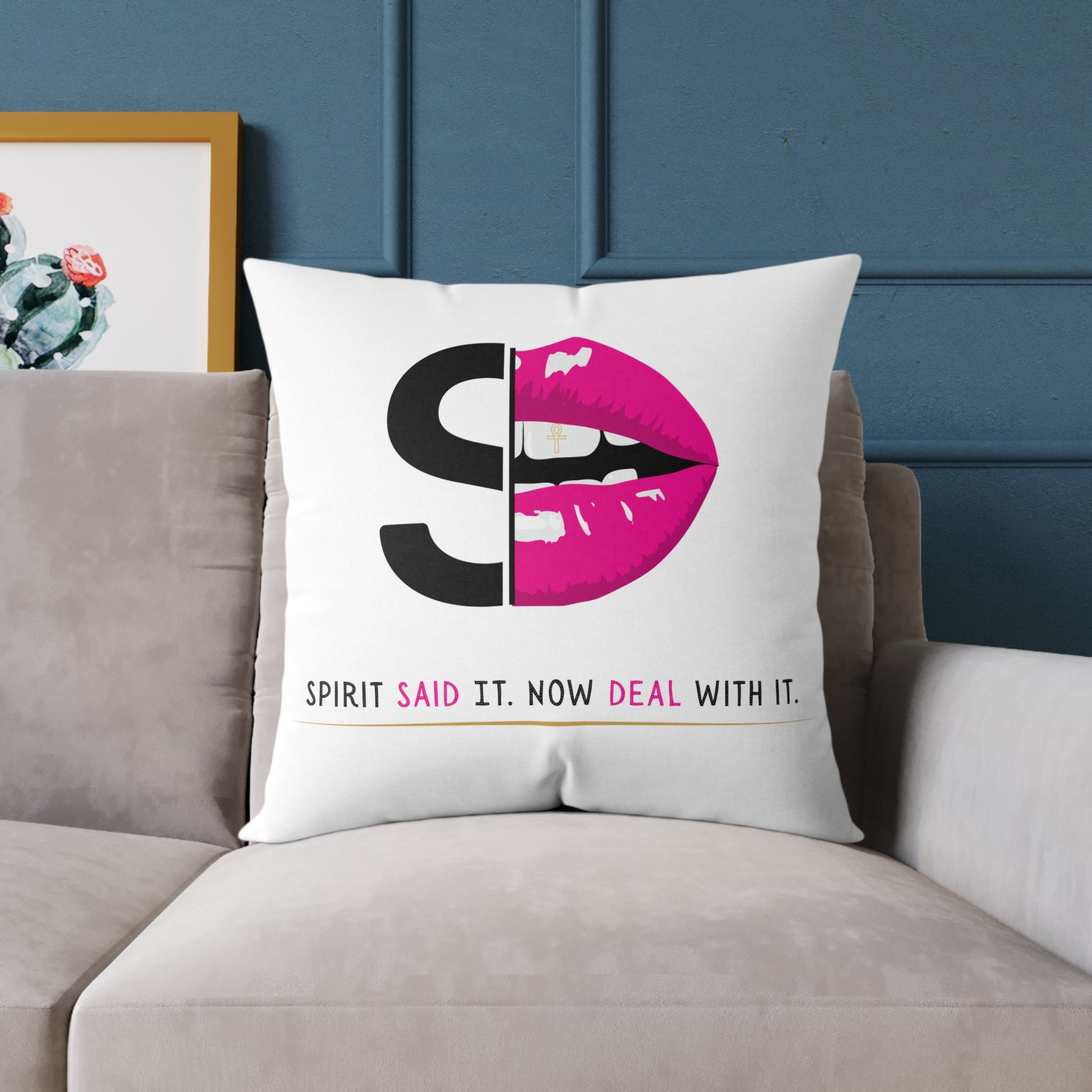 Subtle Spirit Throw Pillow